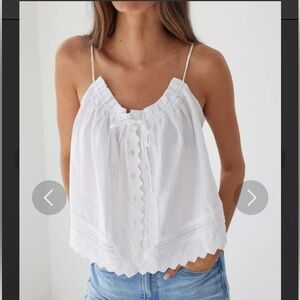 Like New AYR “The Fling” Linen Camisole SZ Small